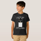 T-shirt J'Ai Mon Dipllama (Devant entier)
