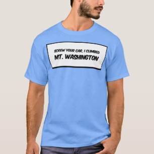 T-shirt J'Ai Monté Le Mont Washington