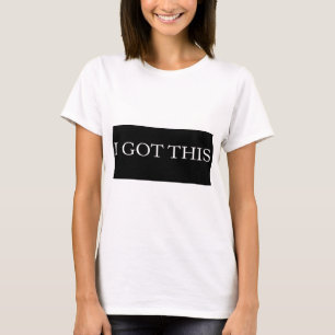 T-shirt J'AI OBTENU CETTE typographie de motivation drôle