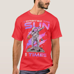 T-shirt J'Ai Orbité Le Soleil 11 fois, 11e Anniversaire As