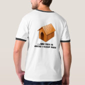 T-SHIRT J'AI OUBLIÉ NOTRE ANNIVERSAIRE (Dos entier)