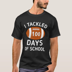 T-shirt J'AI PARLÉ 100 JOURS DE Rugby À L'ÉCOLE 100E