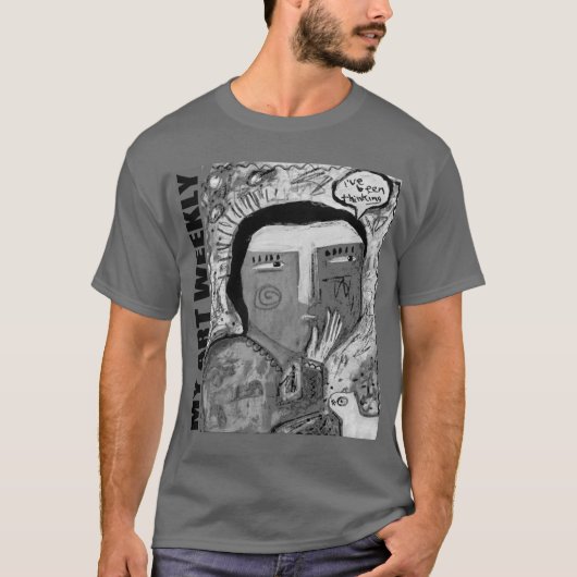 T-shirt J'ai pensé (Devant)