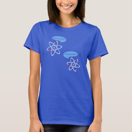 T-shirt J'ai perdu la Science d'électron drôle (Devant)