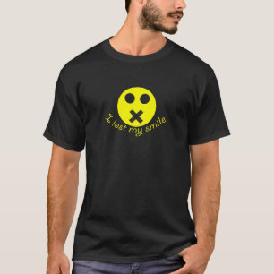 T-shirt J'ai perdu mon sourire