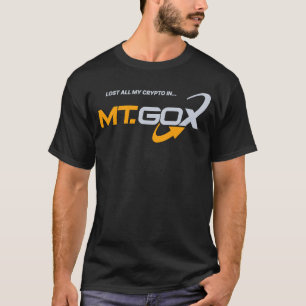 T-shirt J'Ai Perdu Tout Mon Crypto À Mt Gox
