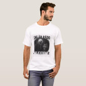 T-shirt j'ai peur des femmes (Devant entier)