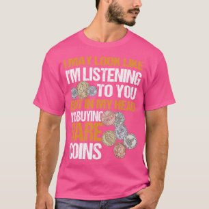 T-shirt J'Ai Peut-Être L'Air D'Écouter La Collecte De Pièc