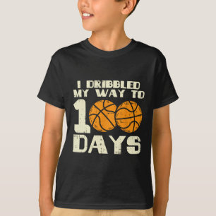 T-shirt J'ai piloté mon chemin 100 jours Bysketbyll 100ème
