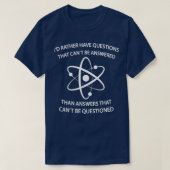 T-shirt J'Ai Plutôt Des Questions Qui Ne Peuvent Pas Être  (Design devant)