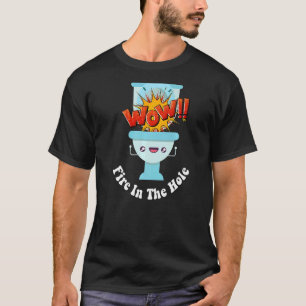T-shirt J'Ai Poopé Aujourd'Hui De Mignons Toilettes Humour