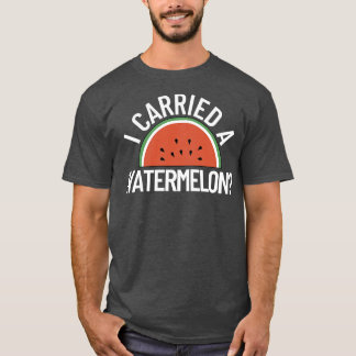 T-shirt J'ai porté une pastèque 1