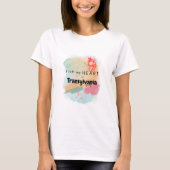 T-shirt J'ai quitté mon coeur en Transylvanie (Devant)