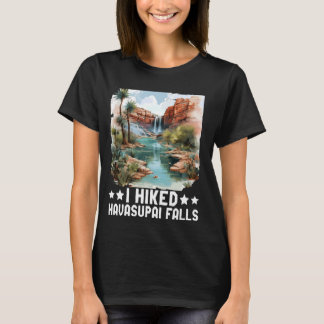 T-shirt J'Ai Randonné Cascade de Havasupai Falls Grand Can
