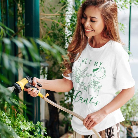 T-shirt J'ai reçu mes Plantes