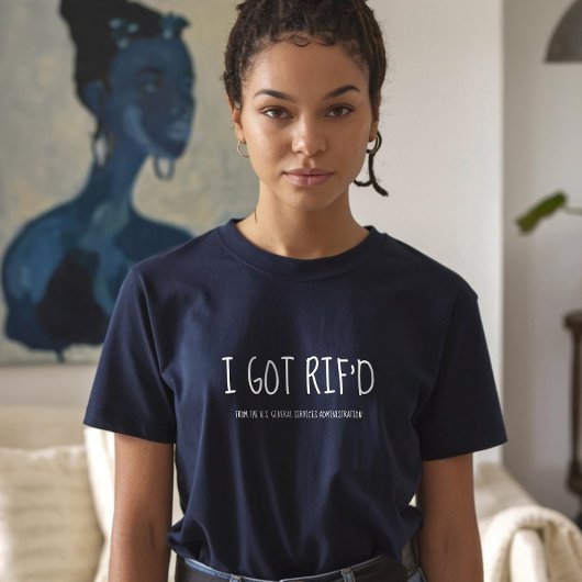 T-shirt J'ai reçu RIF, ancien employé fédéral