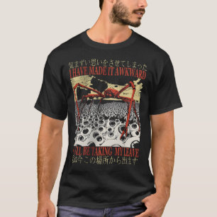 T-shirt J'ai rendu ça gênant Vintage araignée japonaise1