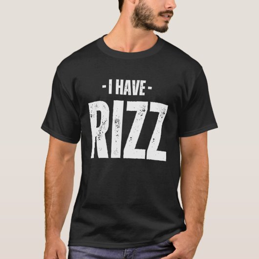 T-shirt J'Ai Rizz Meme (Devant)