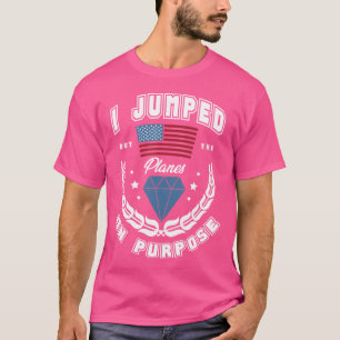 T-shirt J'Ai Sauté Les Avions Sur Objectif Sky Diver Drôle