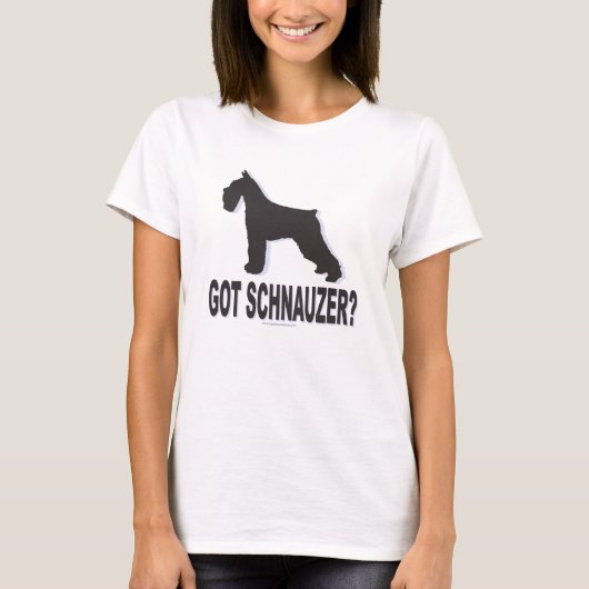 T-shirt J'ai Schnauzer ! (Devant)