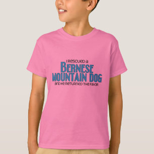 T-shirt J'ai secouru un chien de montagne de Bernese (le