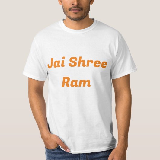 T-SHIRT JAI SHREE RAM (Devant)