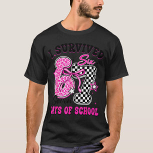 T-shirt J'ai survécu 67 jours d'école Mème drôle Professeu