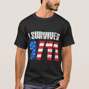 T-shirt J'ai survécu 911