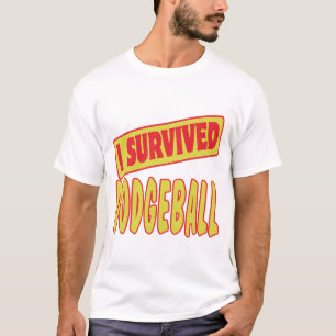 T-SHIRT J'AI SURVÉCU À DODGEBALL