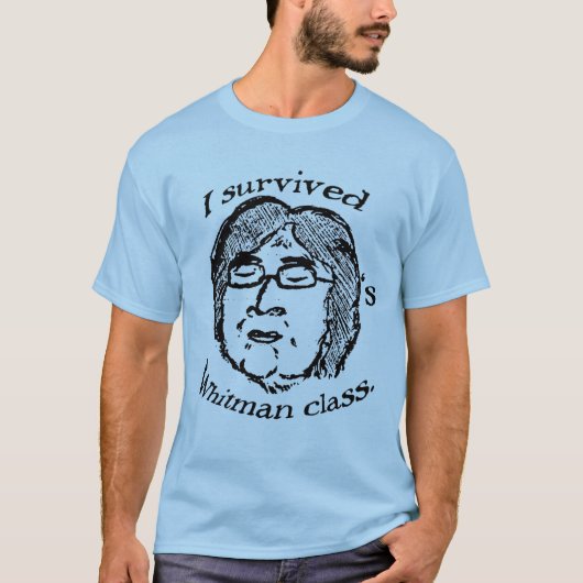 T-shirt J'ai survécu à la classe de Whitman de Hélène (Devant)