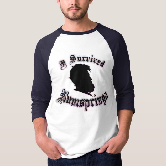 T-shirt J'ai survécu à la coupure de Rumspringa (Devant)