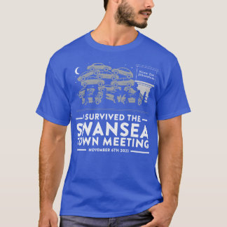 T-shirt J'Ai Survécu À La Réunion De Swansea Town 2023
