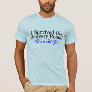 T-shirt J'ai survécu à la salle d'accouchement sa un