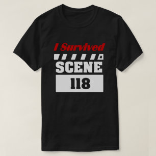 T-shirt J'ai survécu à la scène 118