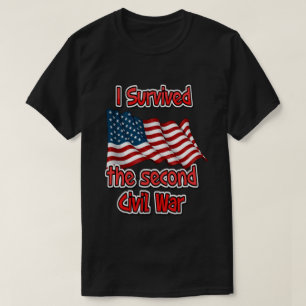 T-shirt J'ai survécu à la seconde guerre civile