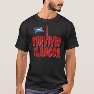 T-shirt J'ai survécu à l'obscurité de Glencoe