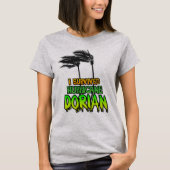 T-shirt J'ai survécu à l'ouragan Dorian (Devant)