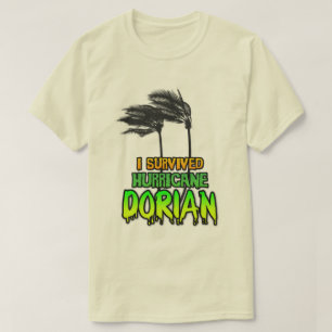 T-shirt J'ai survécu à l'ouragan Dorian