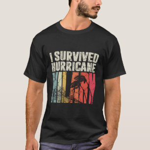 T-shirt J'ai survécu à l'ouragan Hilary