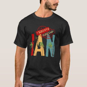 T-shirt J'ai survécu à l'ouragan Ian