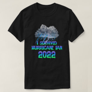 T-shirt J'ai survécu à l'ouragan Ian 2022