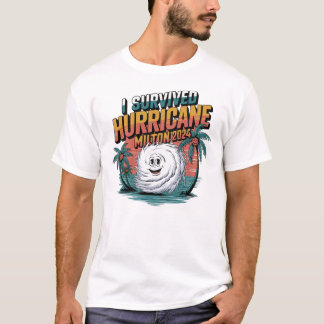 T-shirt J'ai survécu à l'ouragan Milton Florida Octobre 20