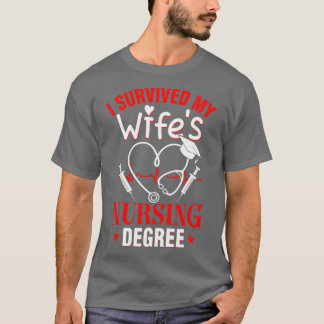 T-shirt J'Ai Survécu À Mon Diplôme D'Infirmière Wifex27s N