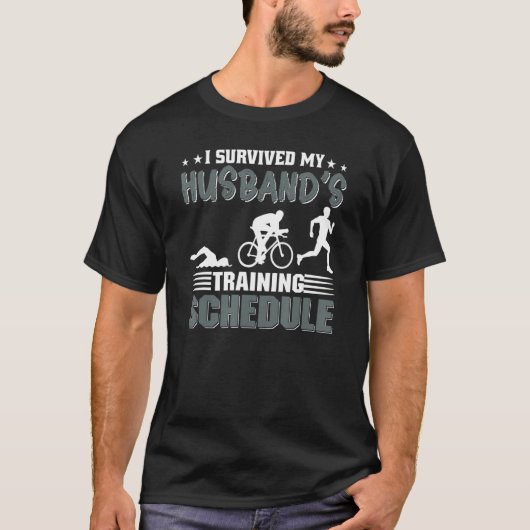 T-shirt J'Ai Survécu À Mon Programme D'Entraînement En Tri (Devant)