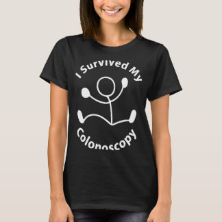 T-shirt J'Ai Survécu À Mon Survivant Colonos Patient Hôpit