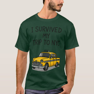 T-shirt J'ai survécu à mon voyage à NYC