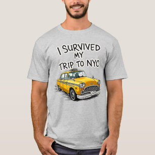 T-shirt J'ai survécu à mon voyage à NYC Voyage à New York