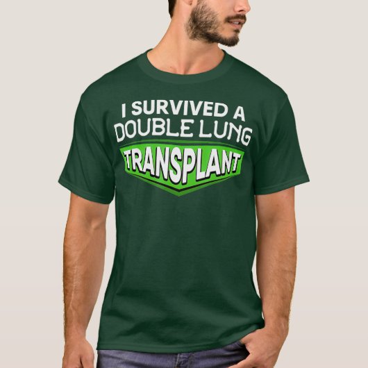 T-shirt J'Ai Survécu À Une Double Sensibilisation À La Tra (Devant)