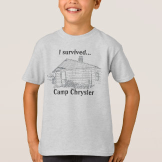 T-shirt J'ai survécu au camp Chrysler
