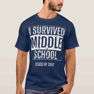 T-shirt J'ai survécu au collège